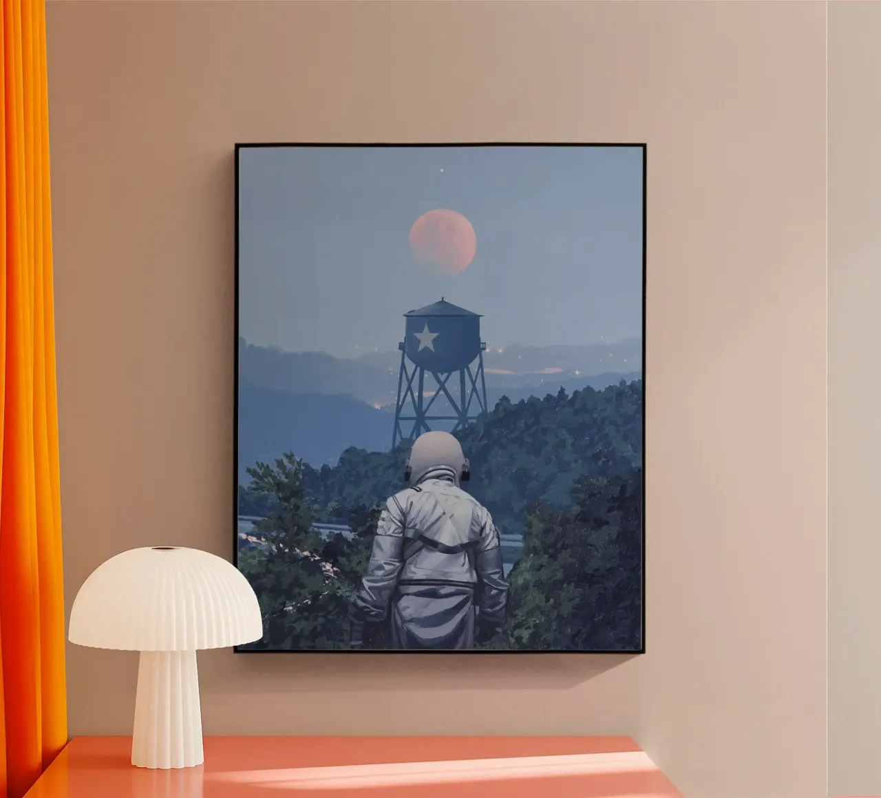 Luna Rosa plexiglass da Scott Listfield