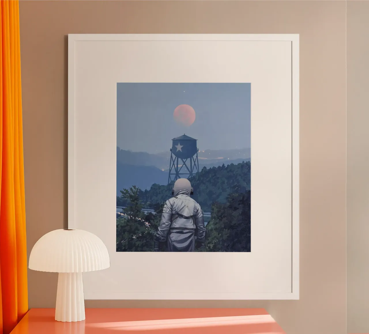 Luna Rosa poster da Scott Listfield