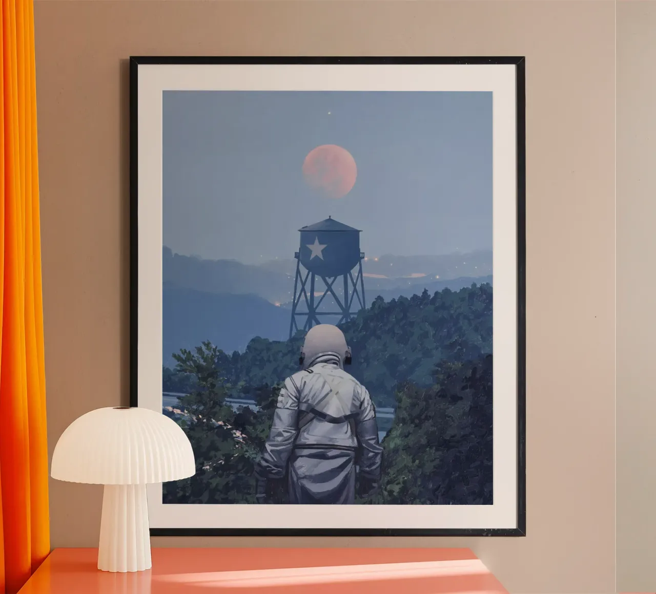 Luna Rosa poster da Scott Listfield