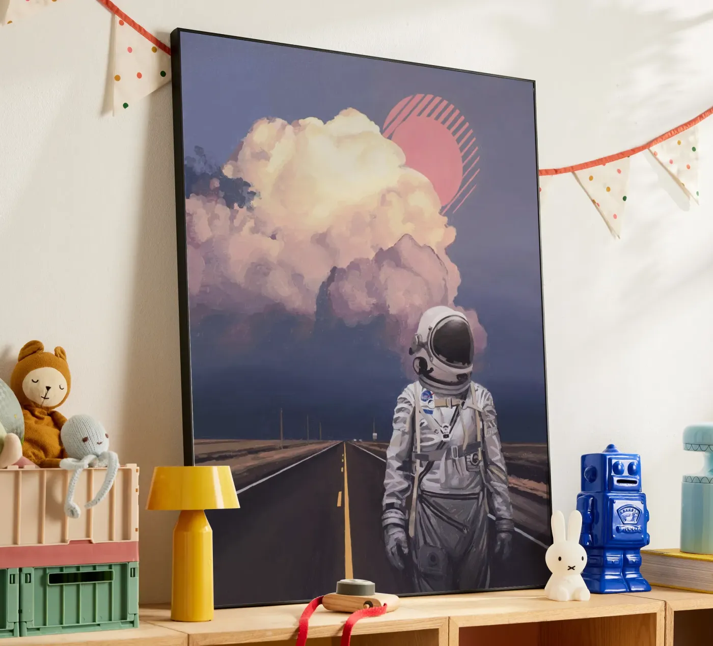 Orange Cloud alu-dibond by Scott Listfield