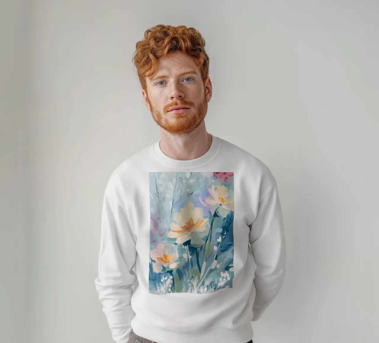 Soft Light Bloom felpa da Amelie Rose