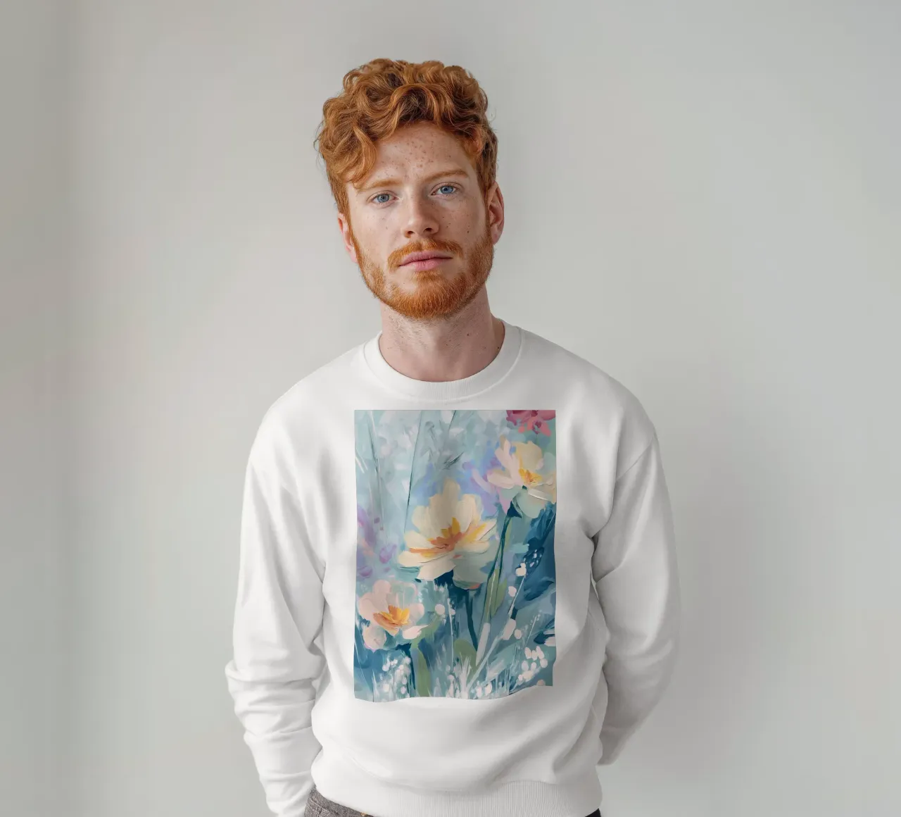 Soft Light Bloom felpa da Amelie Rose