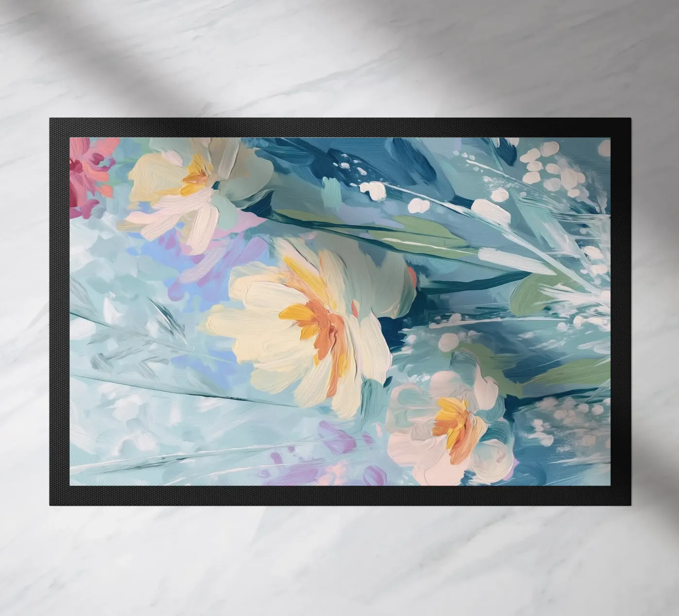 Soft Light Bloom deurmat van Amelie Rose