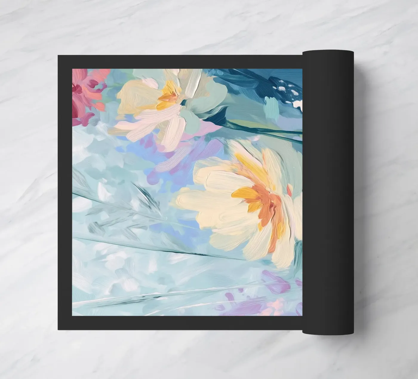 Soft Light Bloom deurmat van Amelie Rose