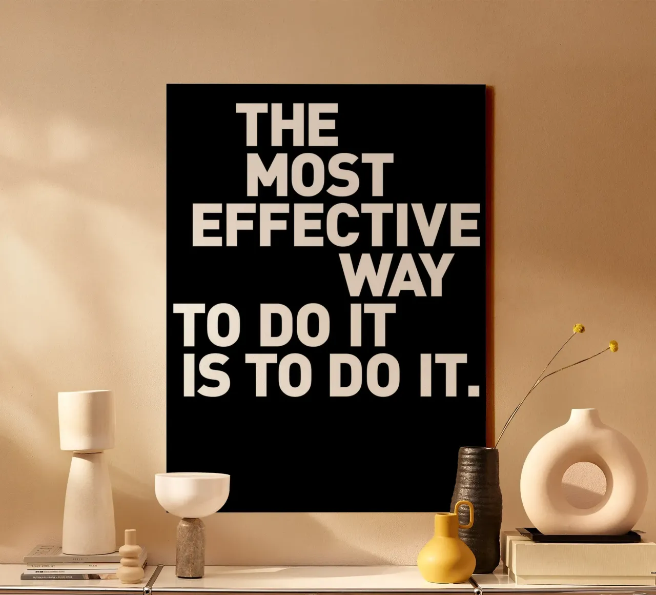 The most effective way to do it, is to do it canvas by Adam