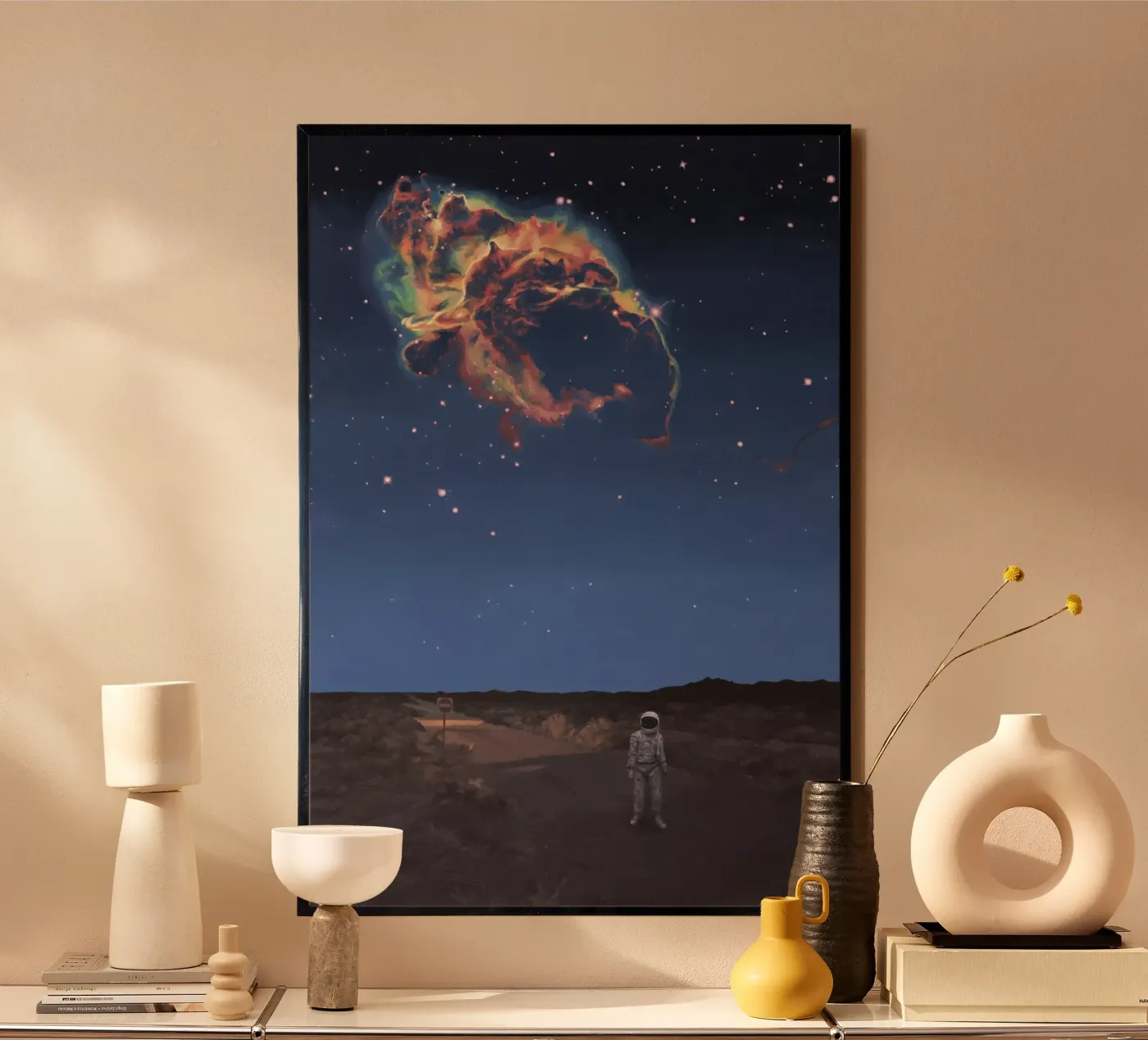 Nebula Poster von Scott Listfield