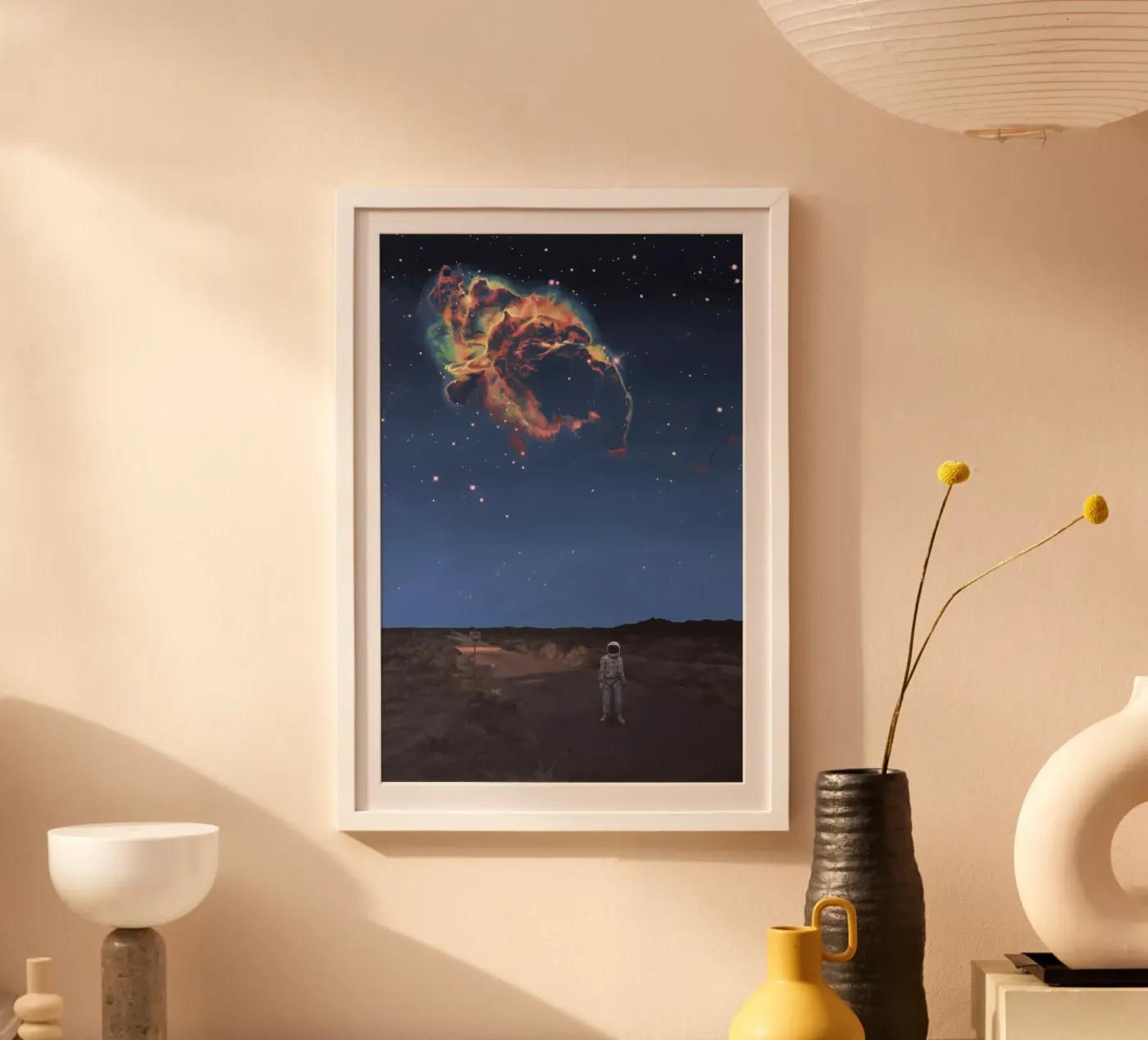 Nebula Poster von Scott Listfield