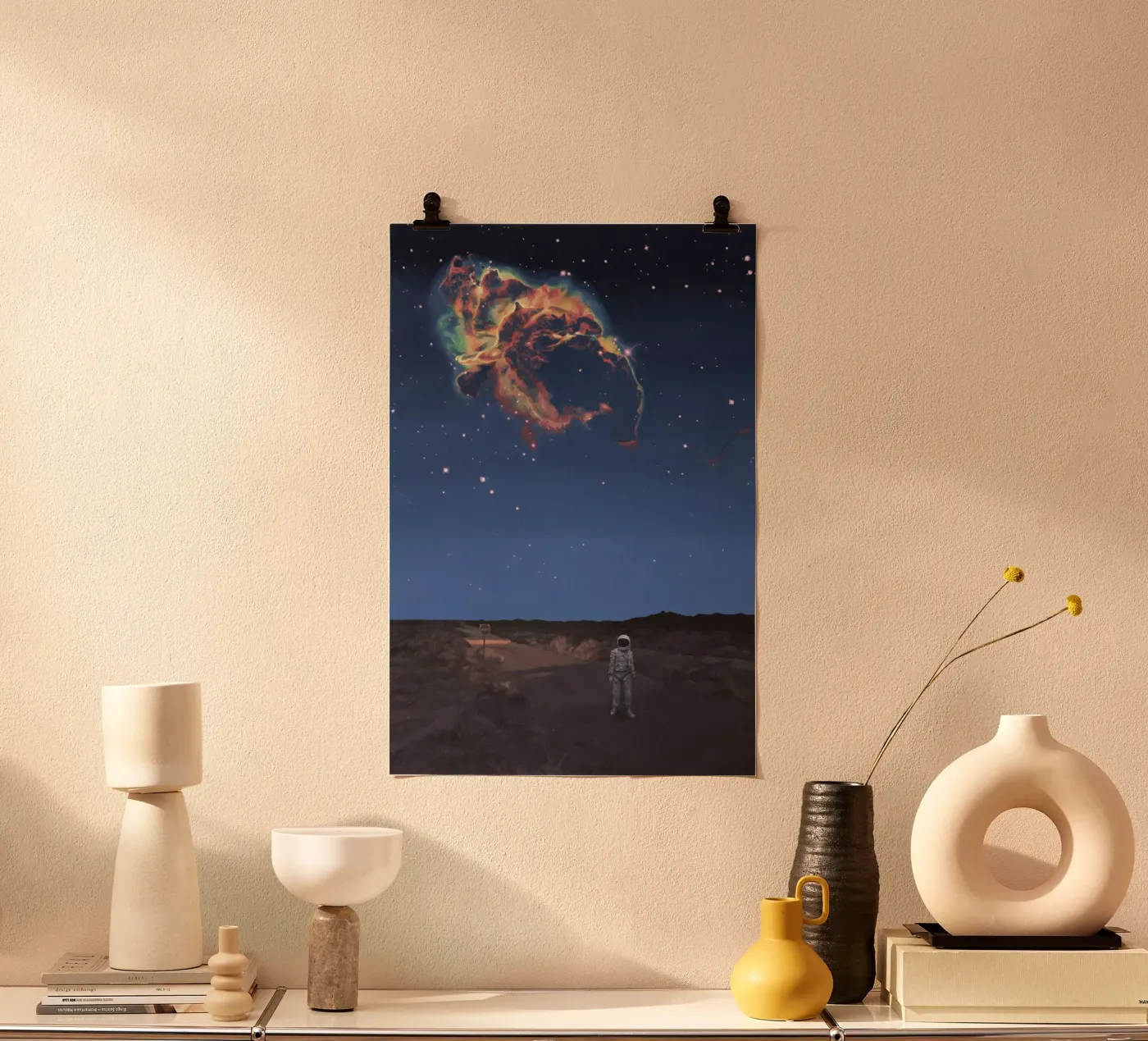 Nebula Poster von Scott Listfield