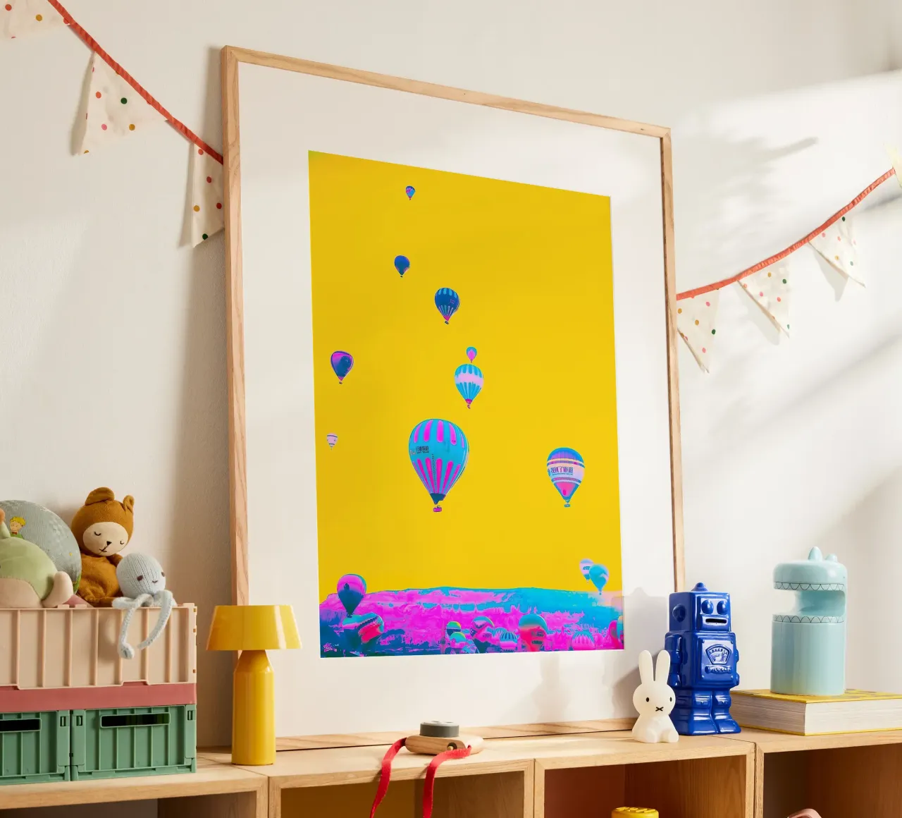 Hot Stuff poster van Lynn Janet