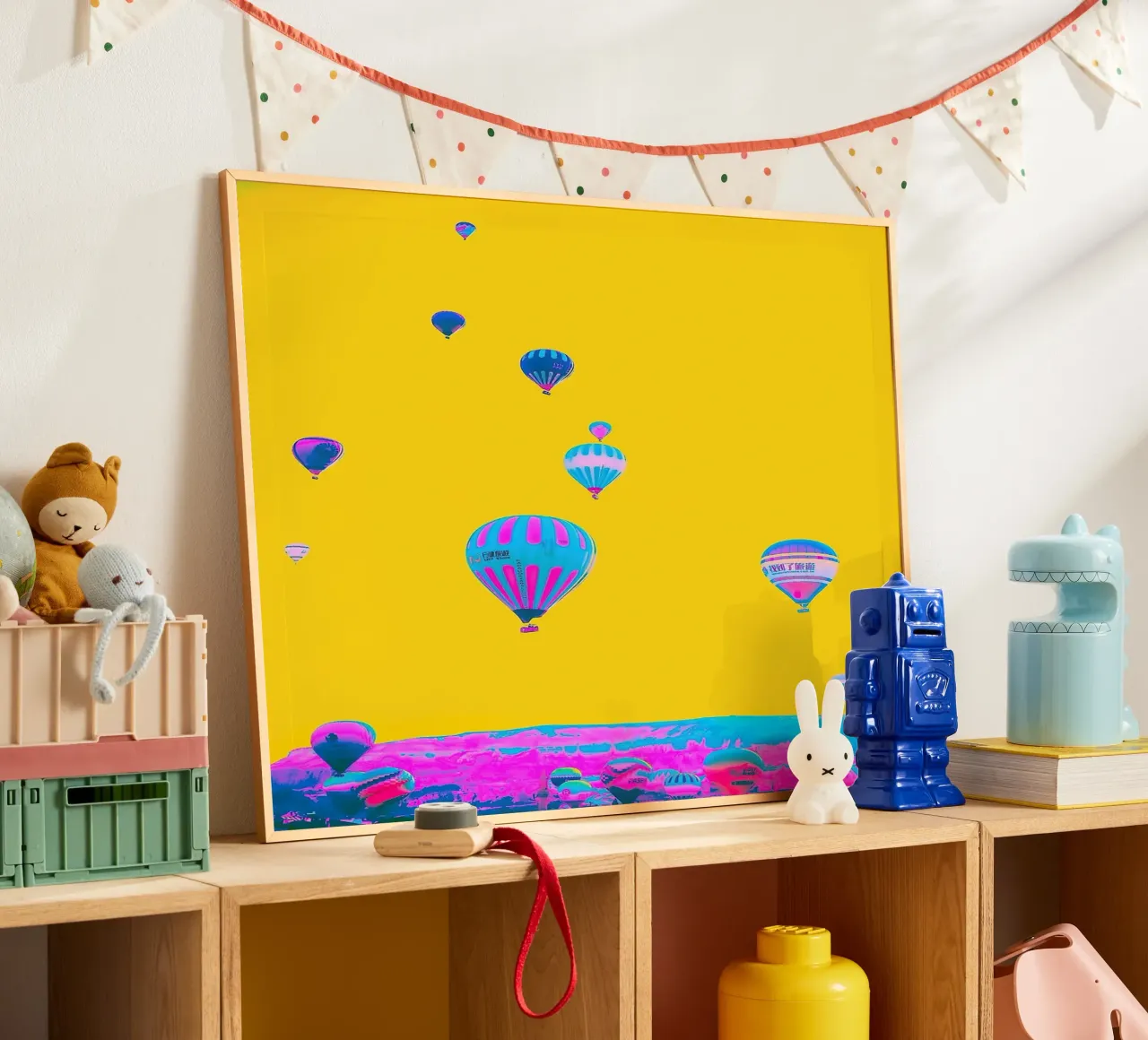 Hot Stuff poster van Lynn Janet