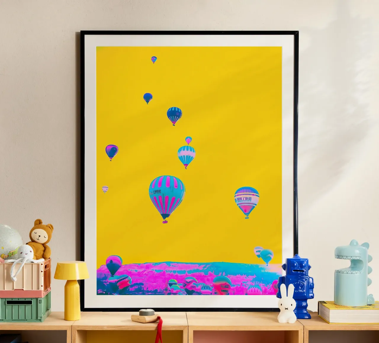 Hot Stuff poster van Lynn Janet