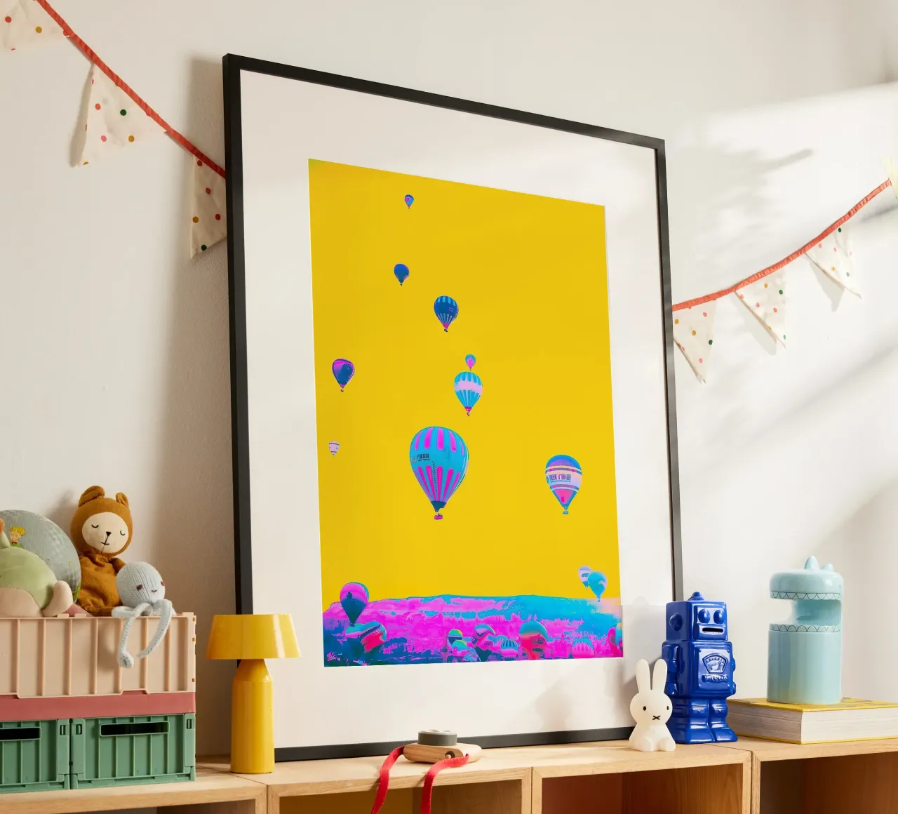 Hot Stuff poster van Lynn Janet