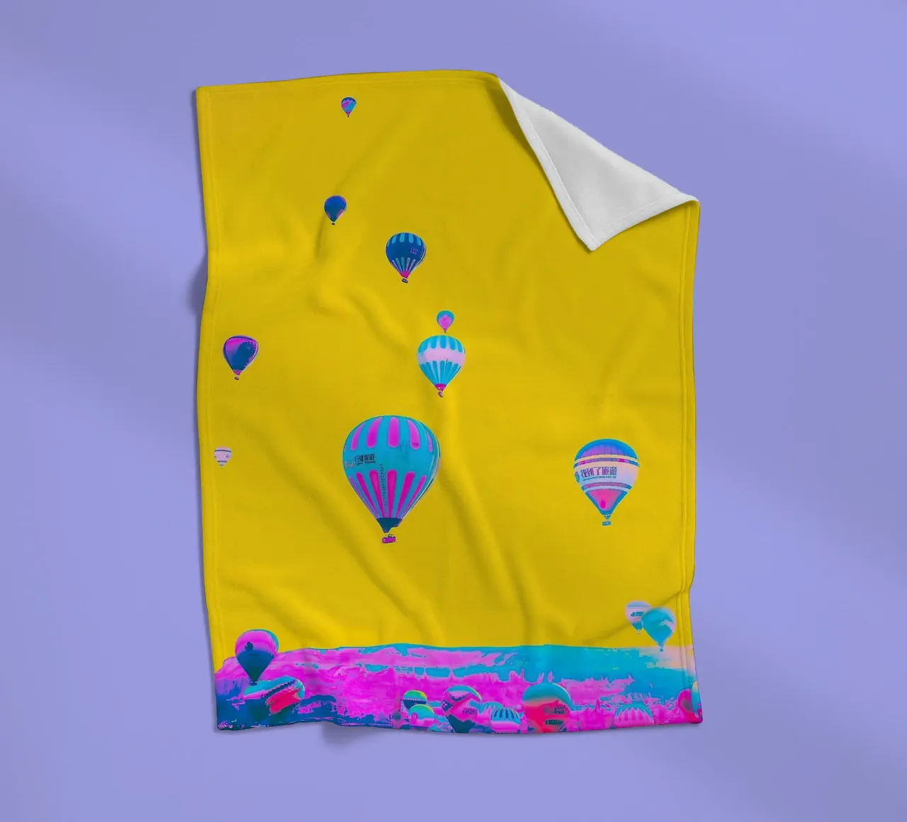 Hot Stuff Fleecedecke von Lynn Janet