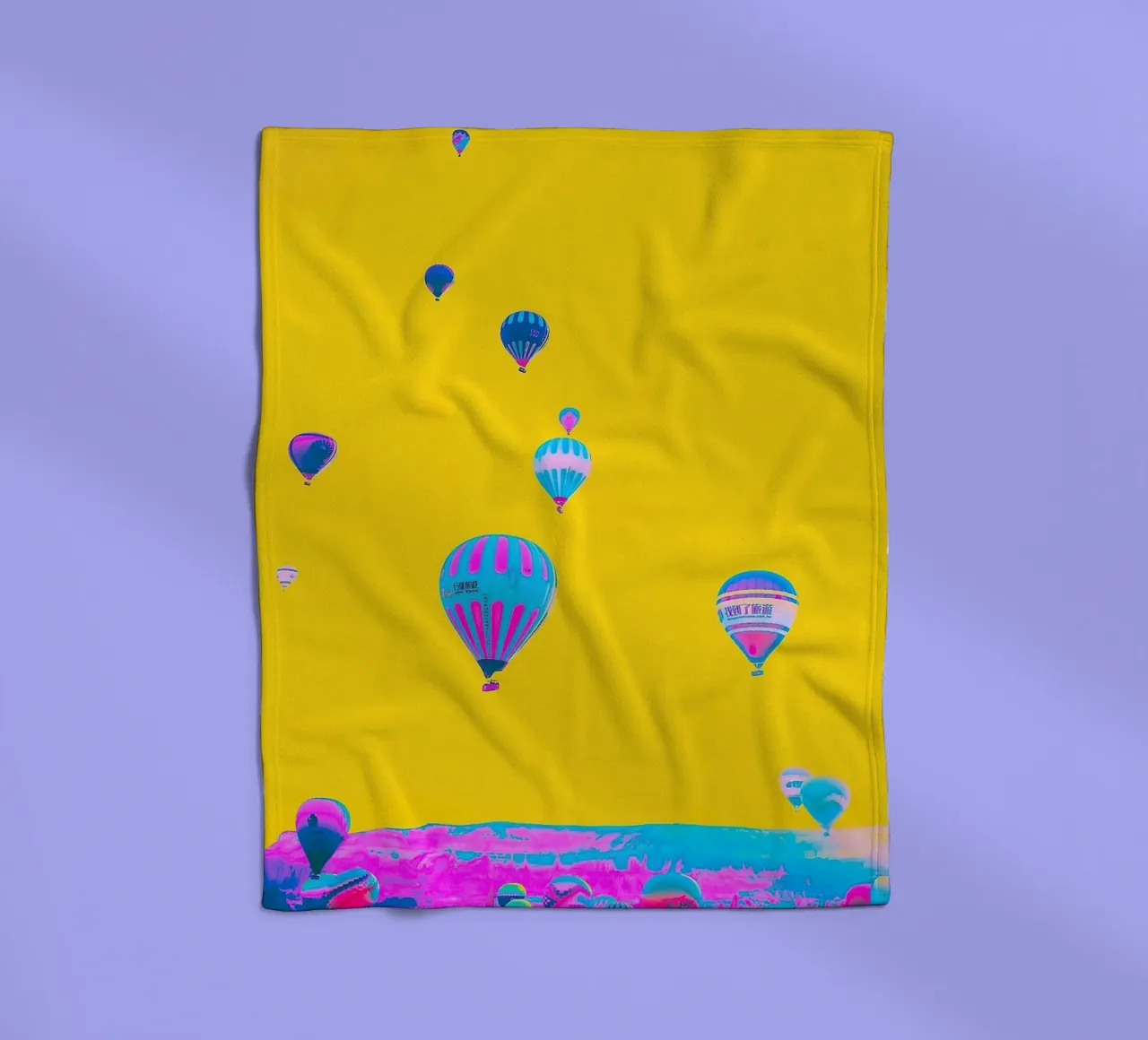 Hot Stuff Fleecedecke von Lynn Janet