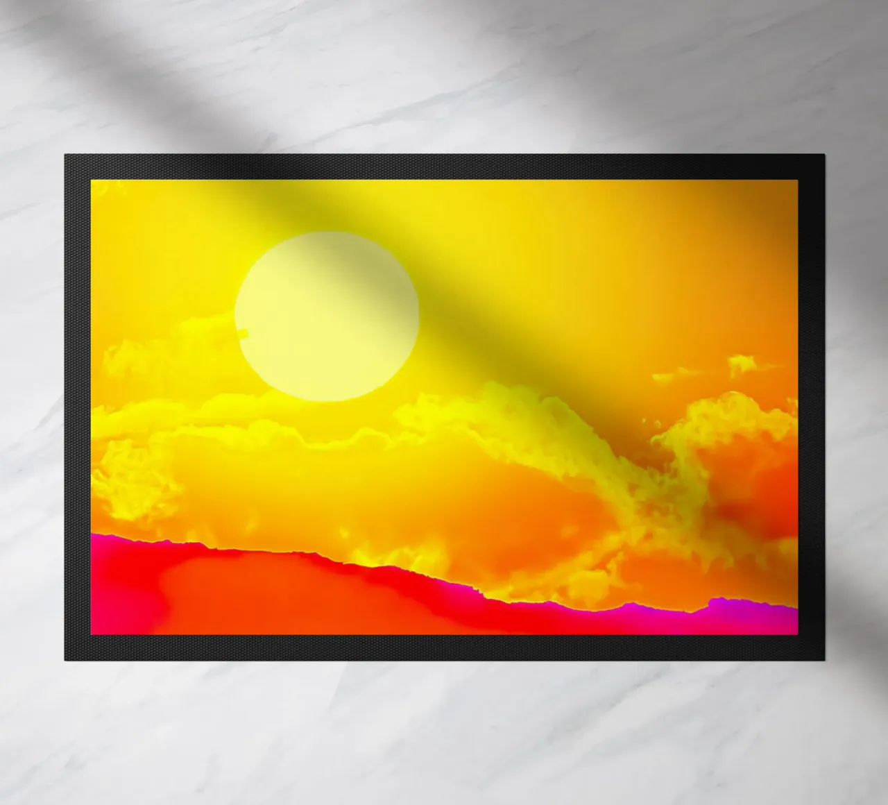 Sun Secrets doormat by Lynn Janet