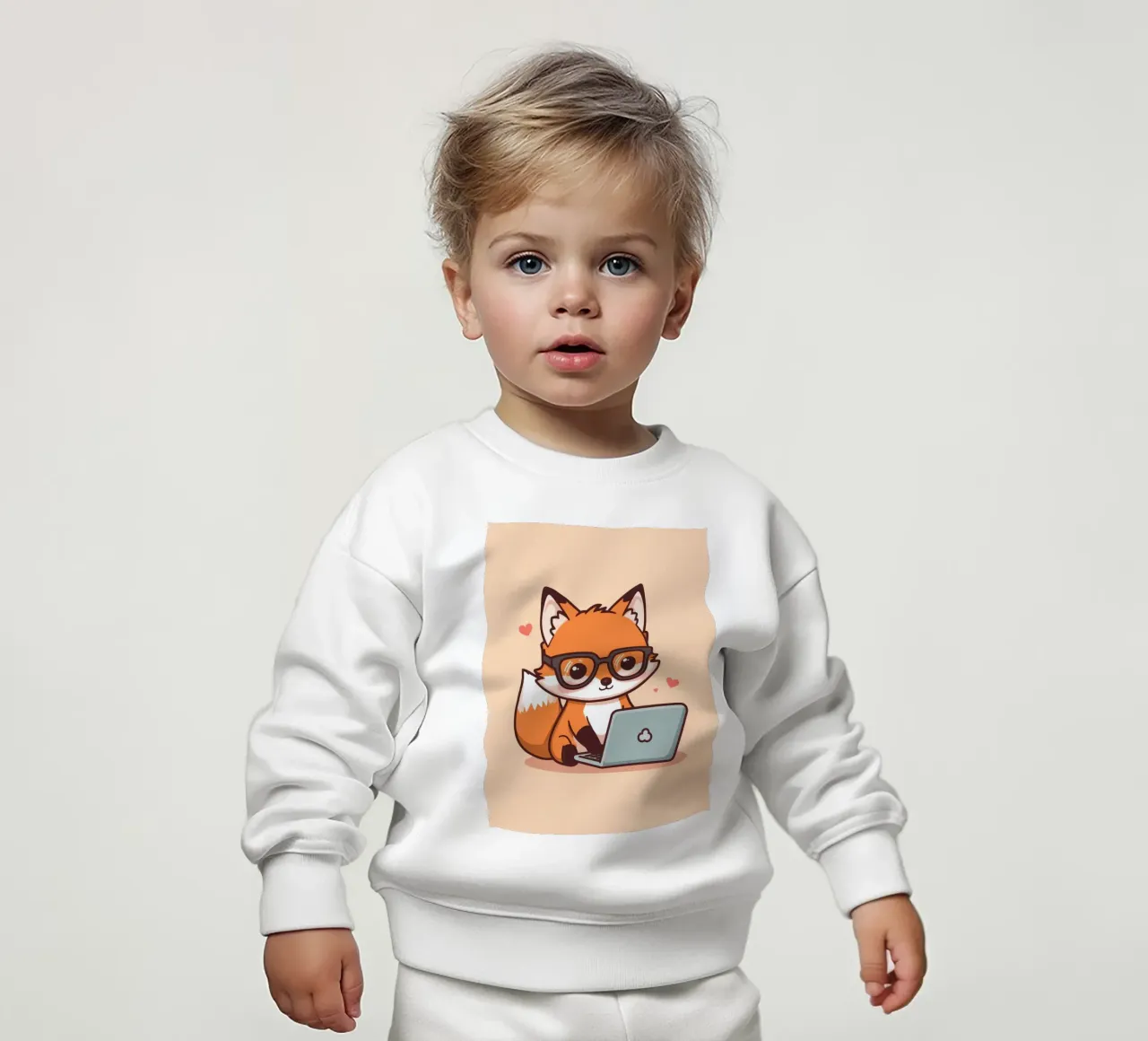 L'ora di studio di Voxy - La volpe intelligente felpa neonato da Voxy's Adventures