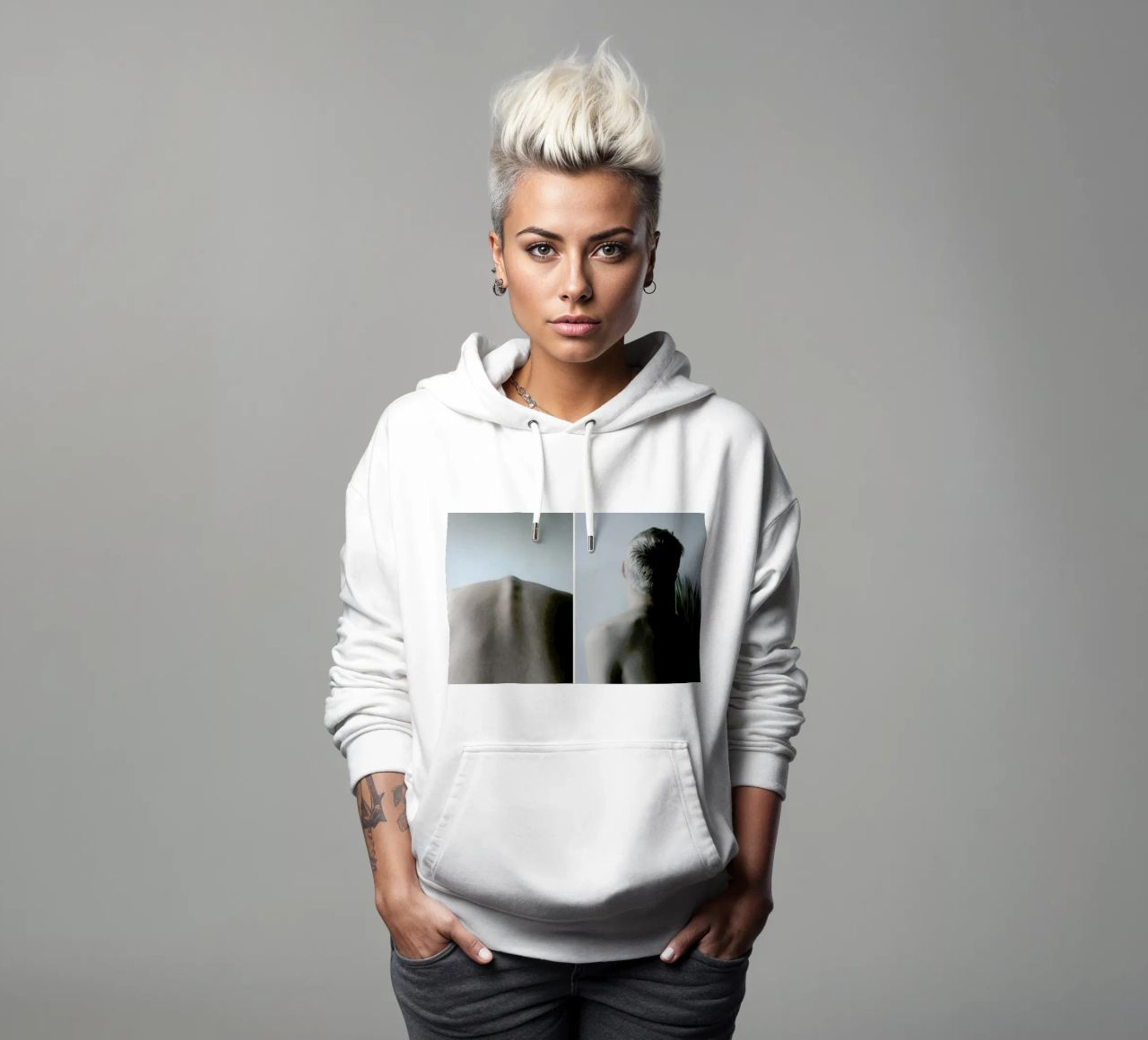 Spine sudadera con capucha de George Griefy