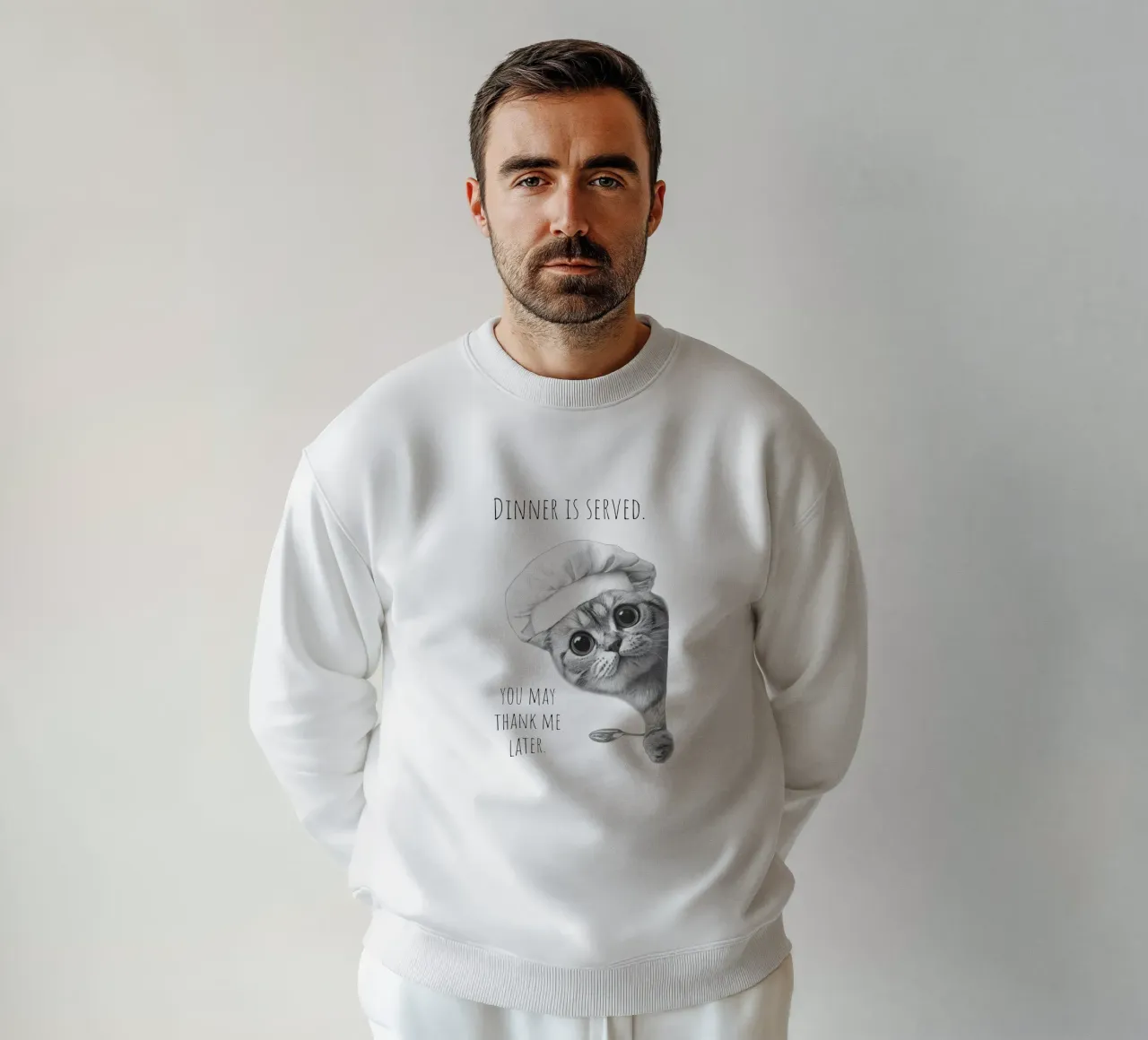 Il cibo è pronto felpa da Melanie Viola