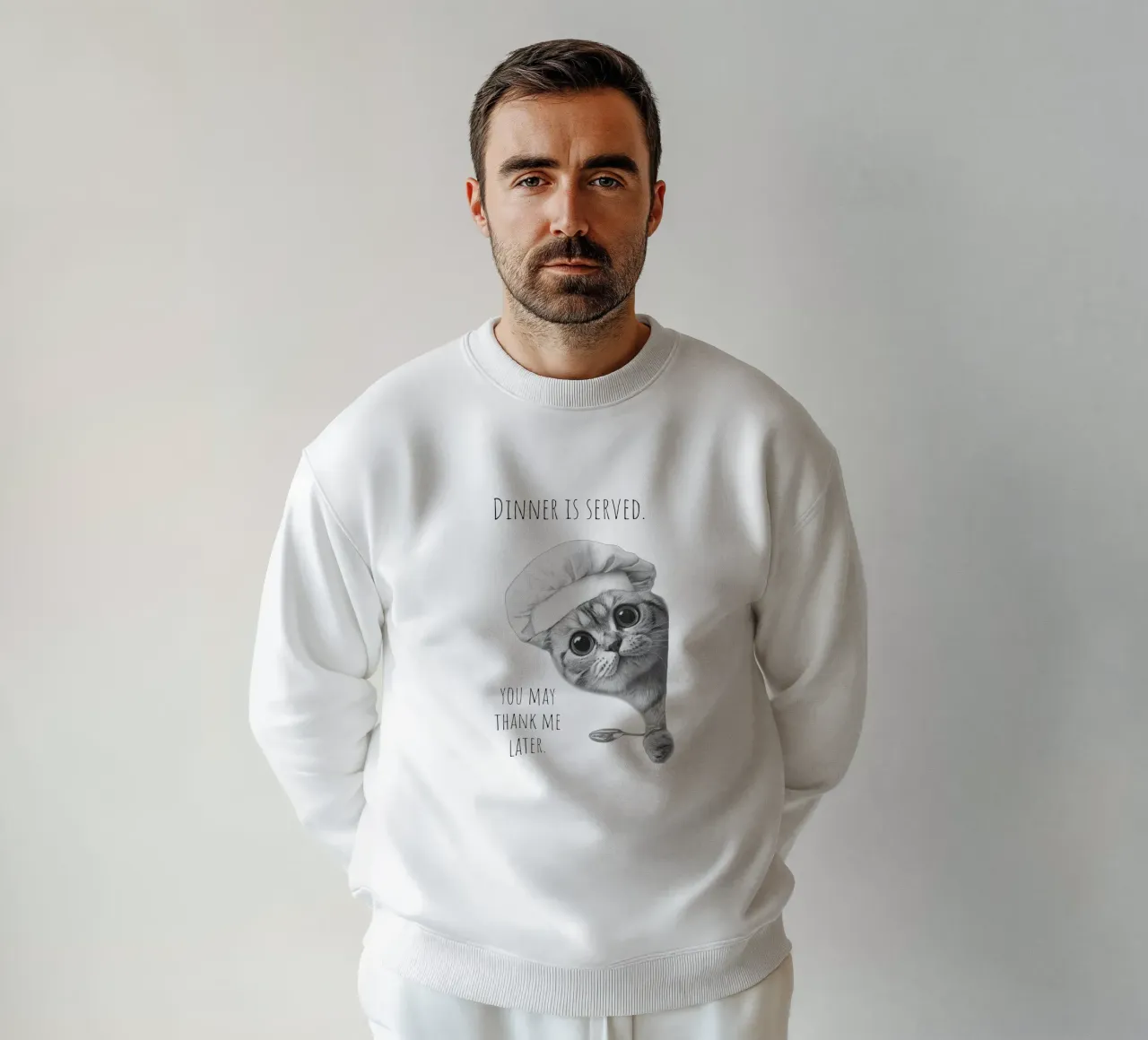 Il cibo è pronto felpa da Melanie Viola