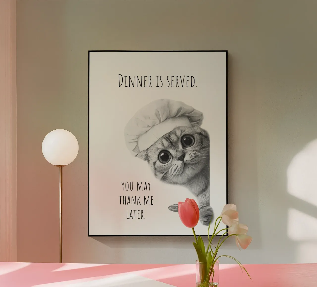 Il cibo è pronto plexiglass da Melanie Viola