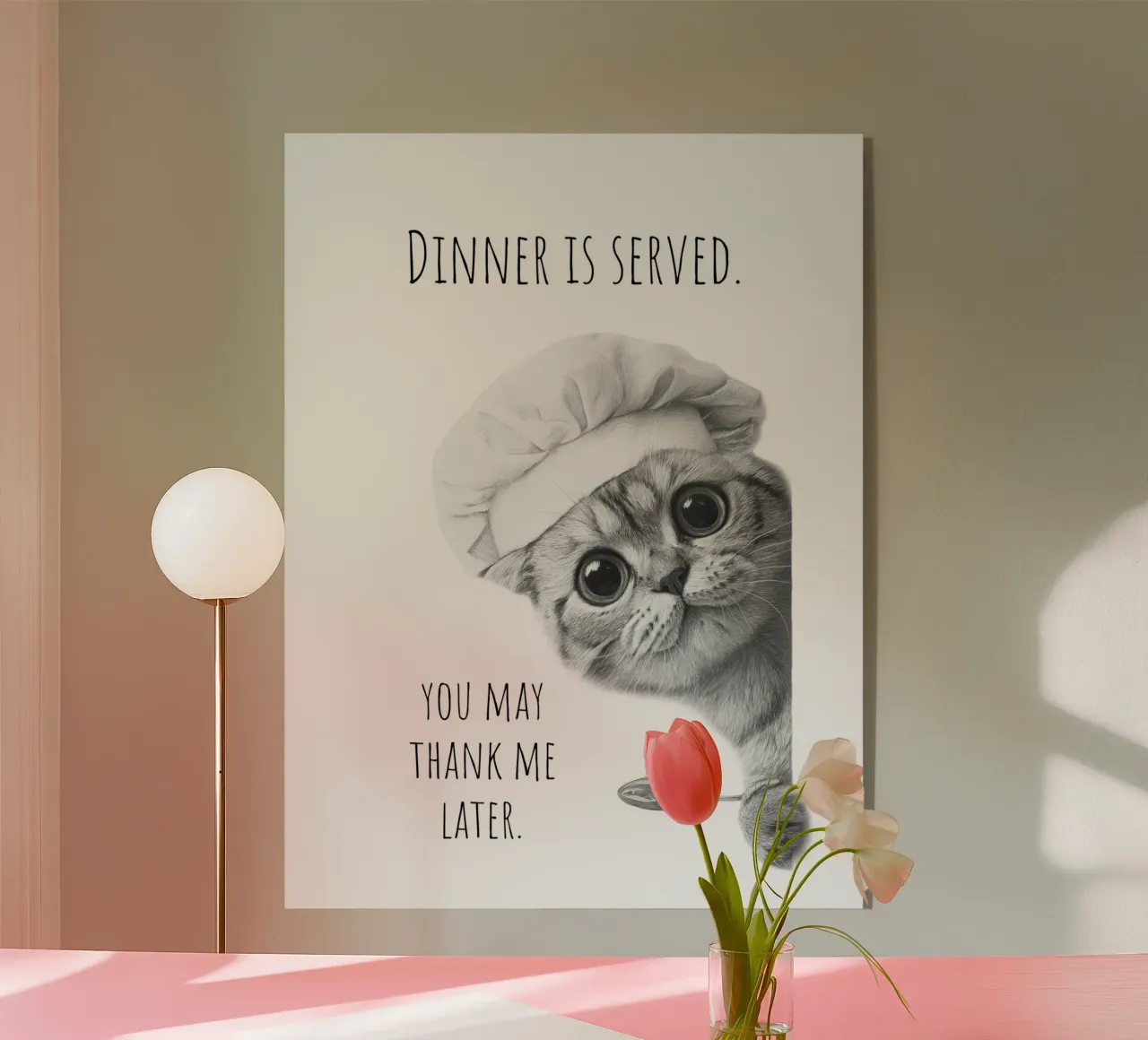 Il cibo è pronto plexiglass da Melanie Viola