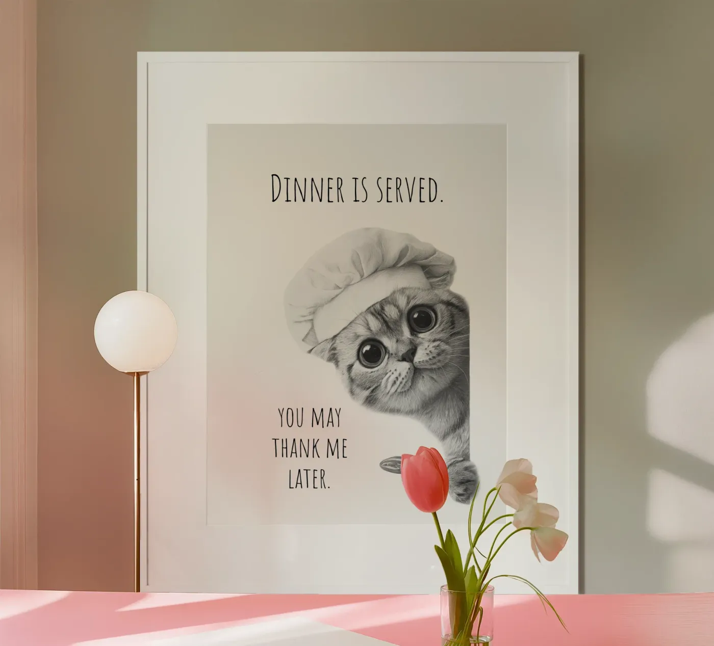 Il cibo è pronto poster da Melanie Viola
