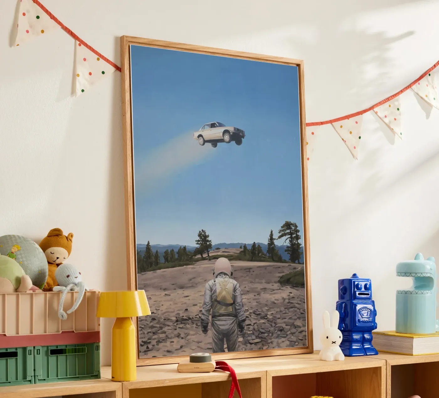 Salto dell'auto plexiglass da Scott Listfield