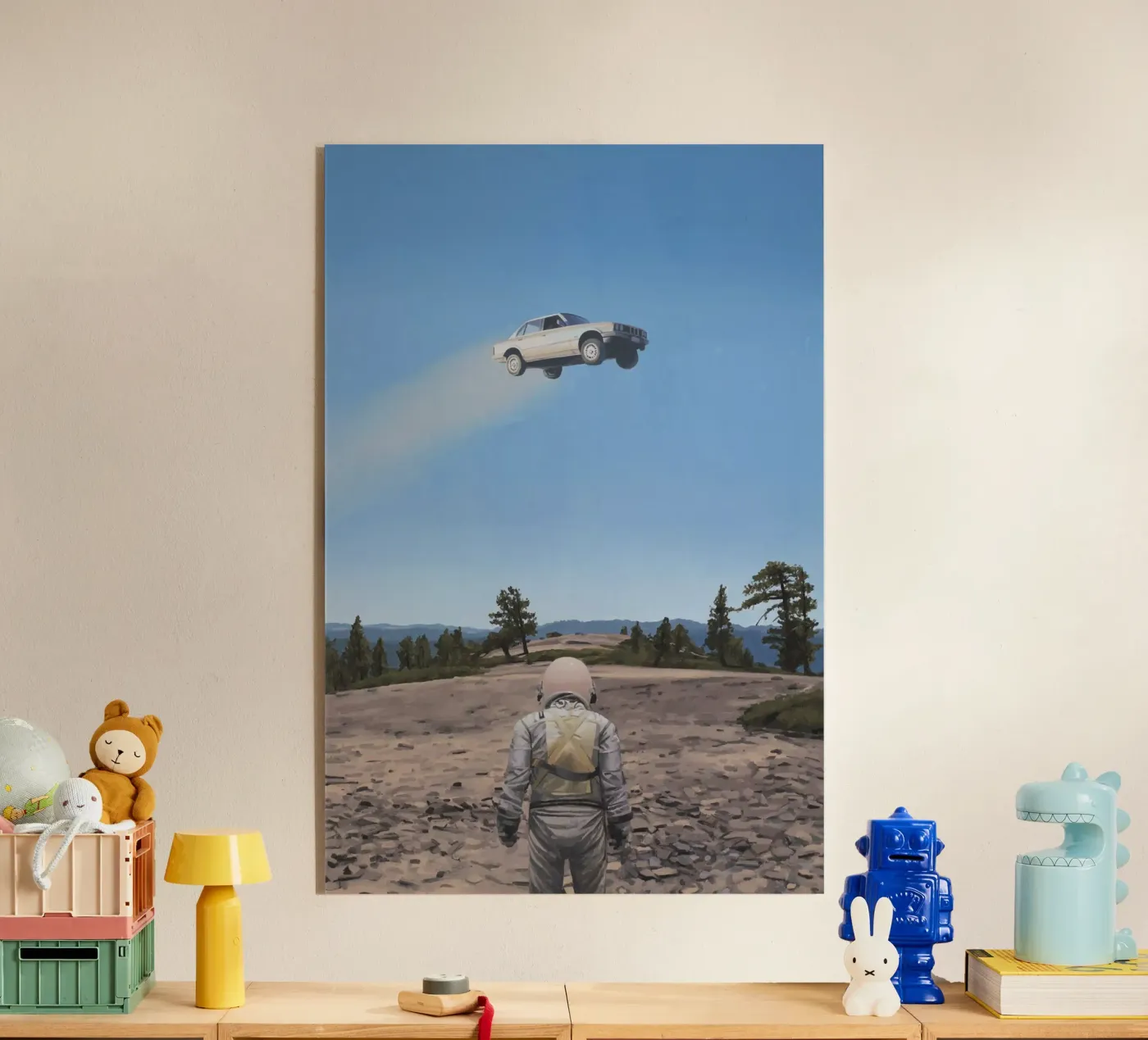 Salto dell'auto plexiglass da Scott Listfield