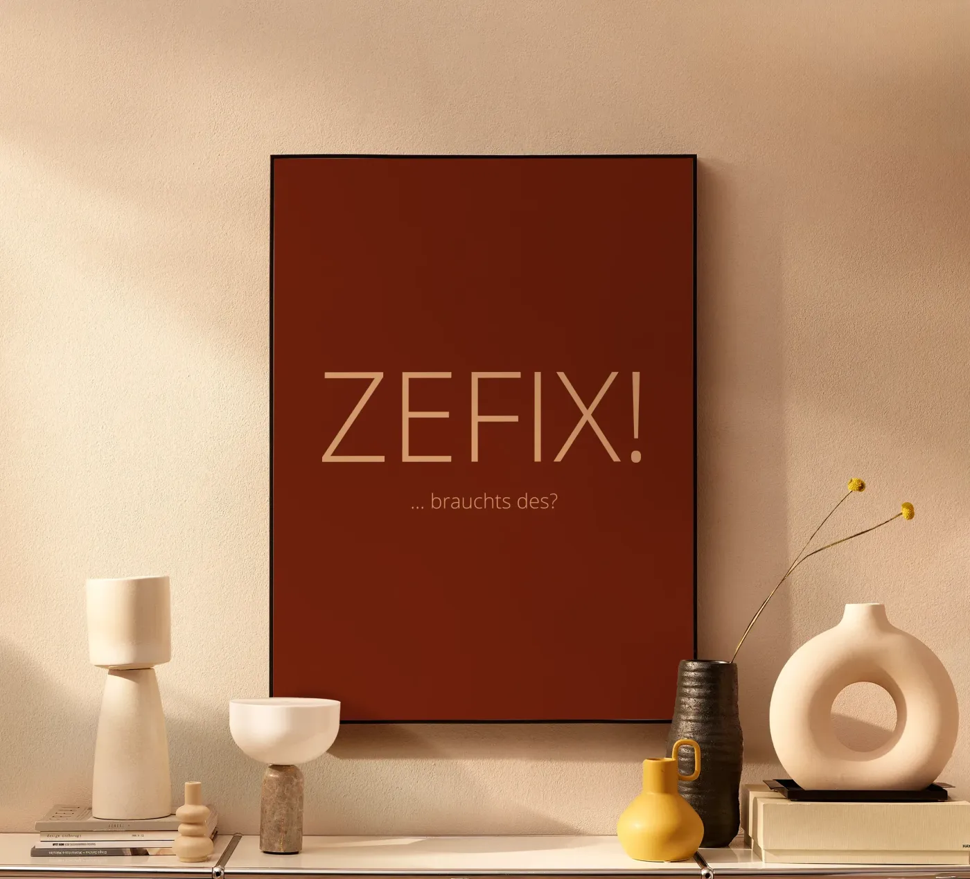 Zefix! plexiglass da Made in Bavaria