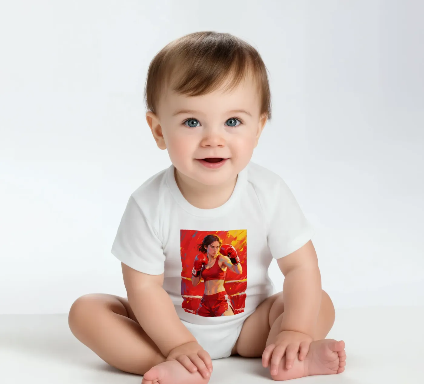 Boxeuse body bébé de Slash Shop