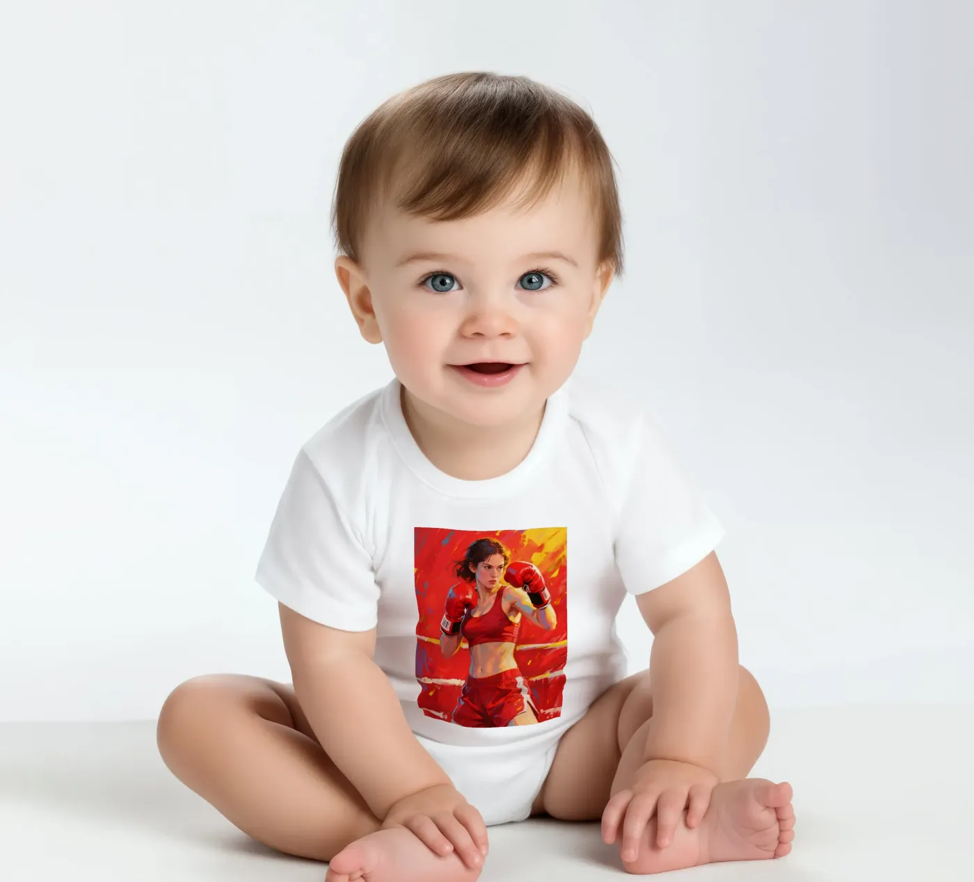 Boxeuse body bébé de Slash Shop