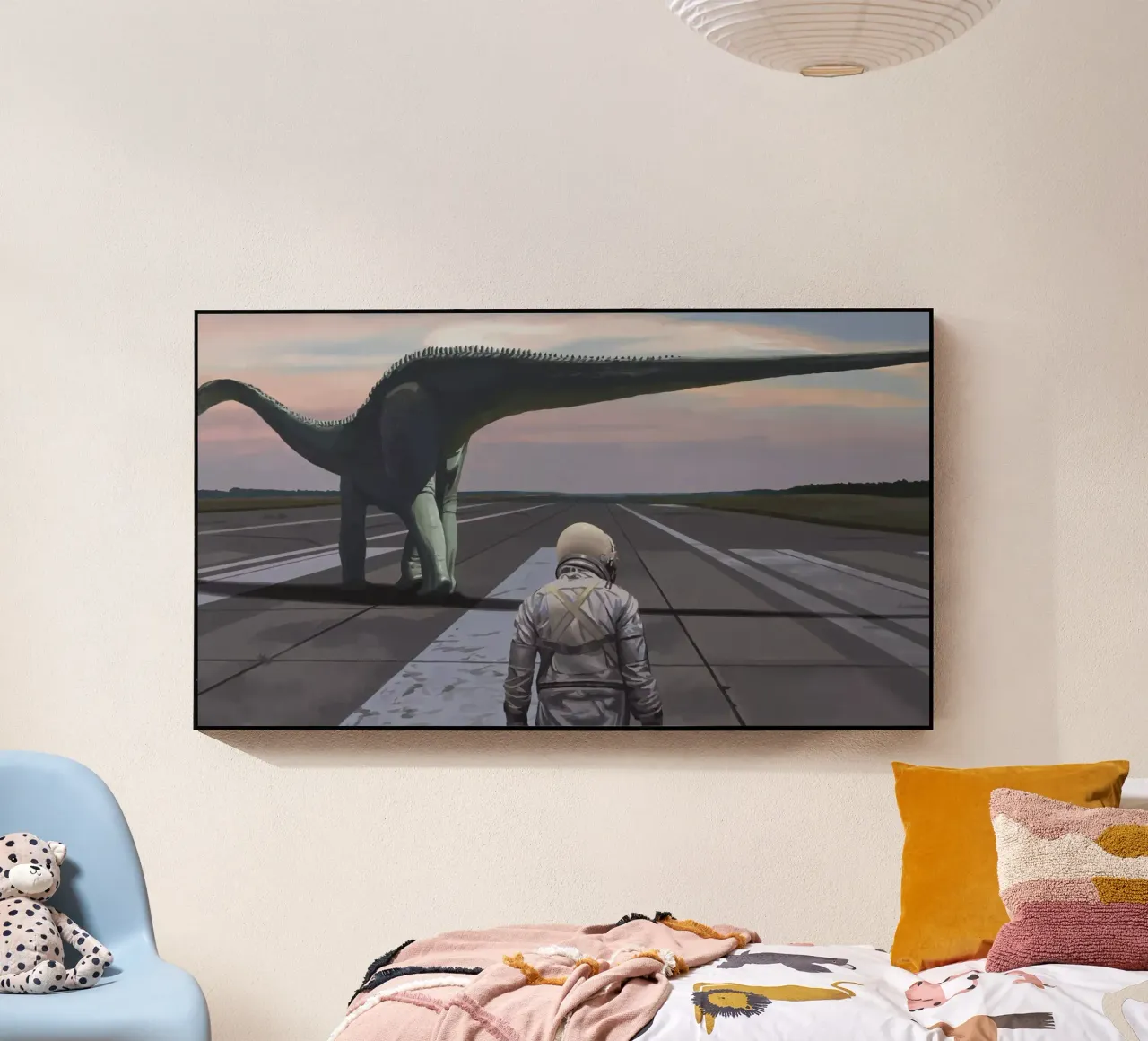 Diplodocus plexiglass da Scott Listfield