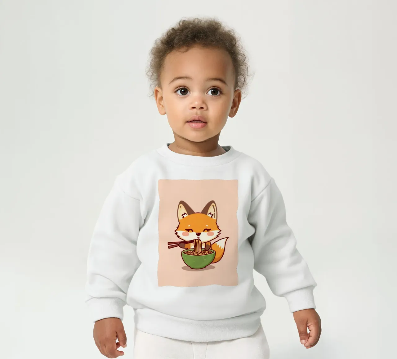 L'ora degli spaghetti di Voxy - Sbocconcellare con gioia felpa neonato da Voxy's Adventures