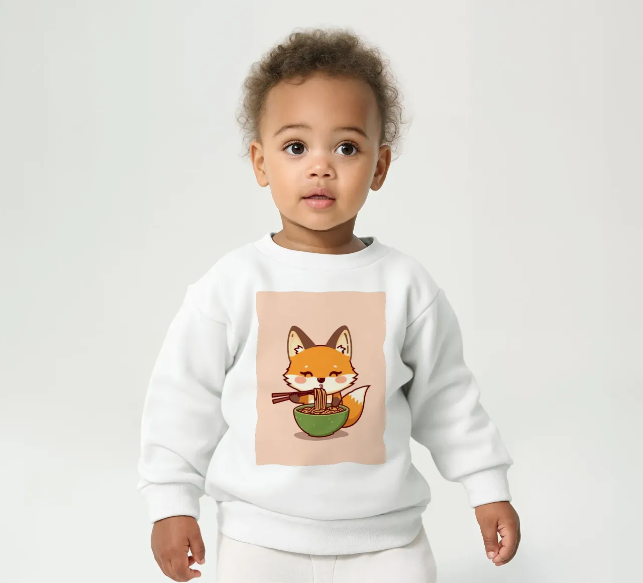 L'ora degli spaghetti di Voxy - Sbocconcellare con gioia felpa neonato da Voxy's Adventures