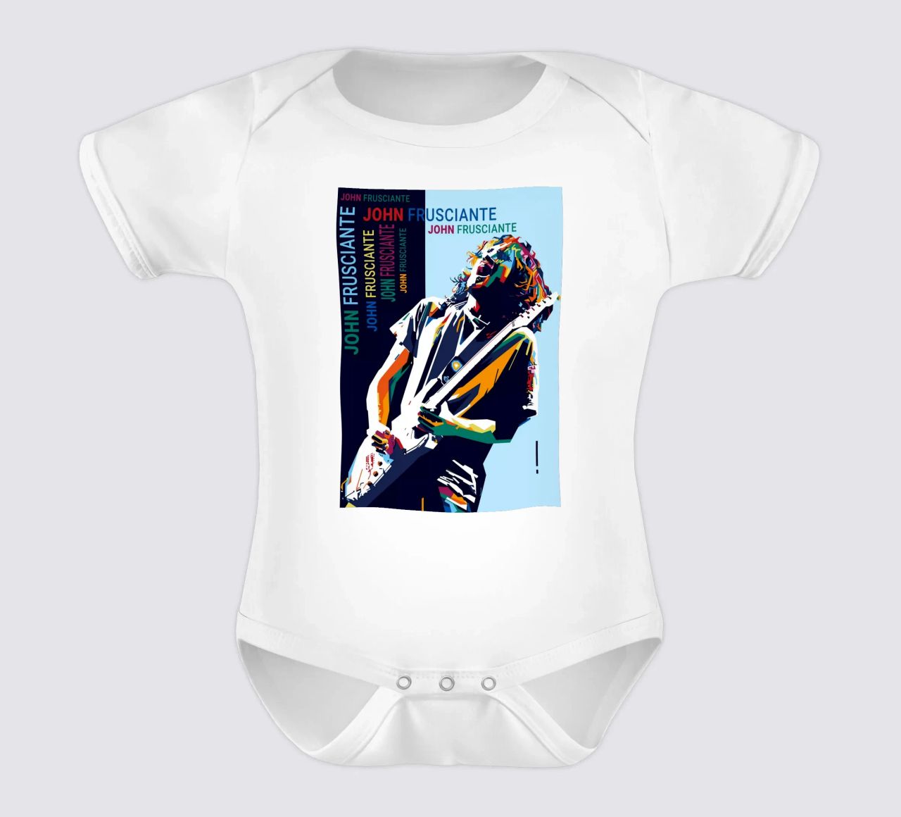 John AF Style WPAP short-sleeve baby romper by SW Artwork