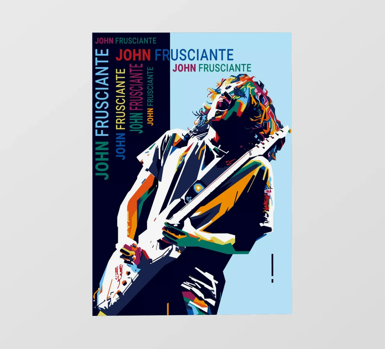John AF Style WPAP pellicola backlit da SW Artwork