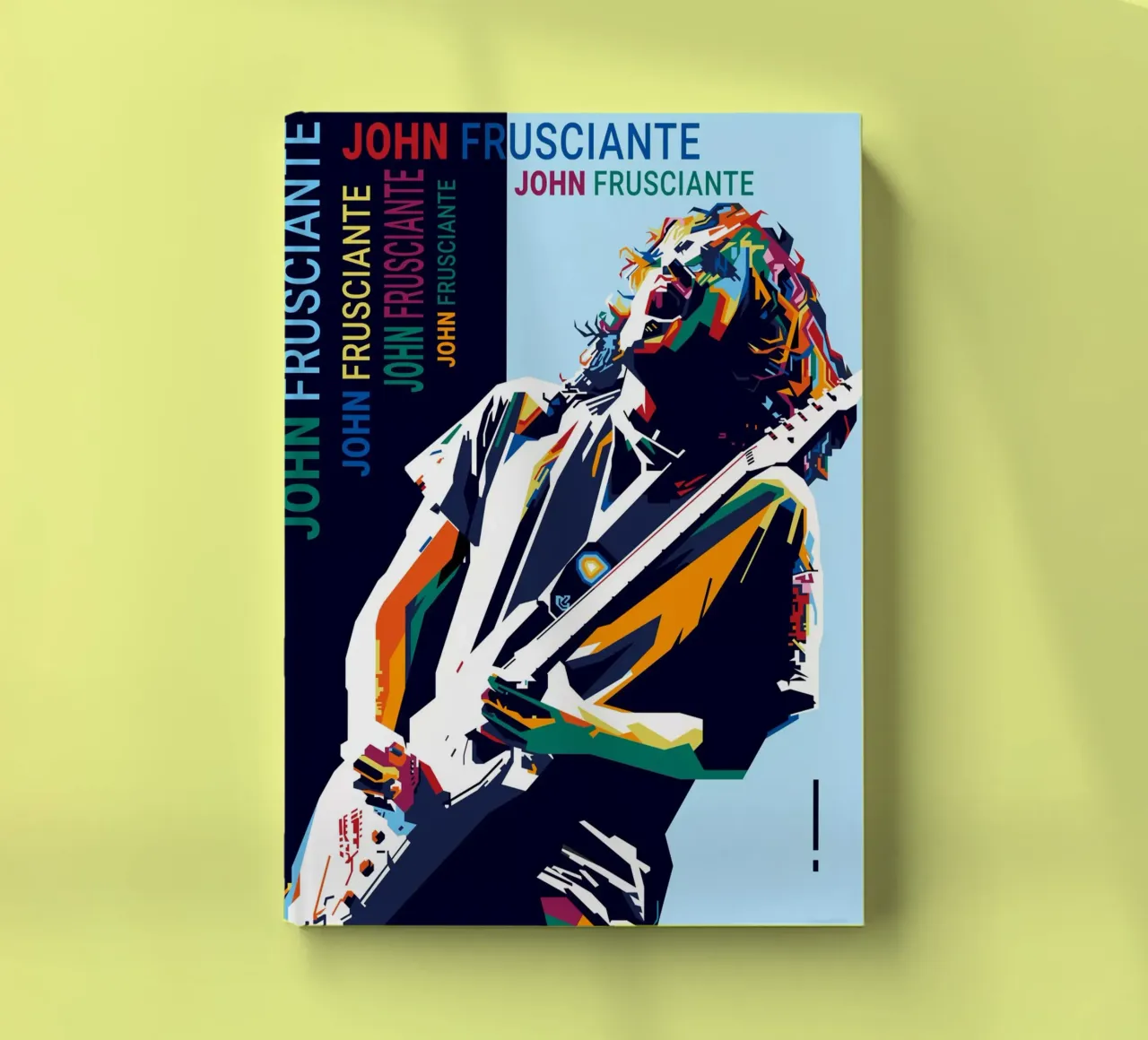 John AF Style WPAP Notizbuch von SW Artwork