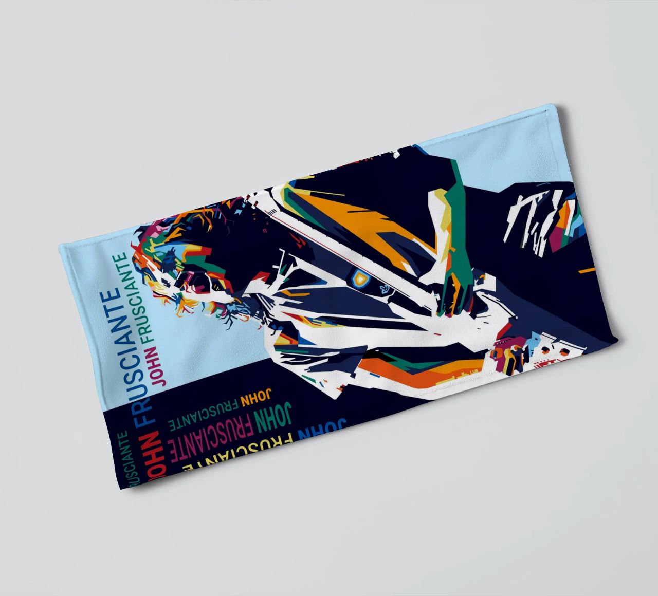 John AF Style WPAP towel by SW Artwork