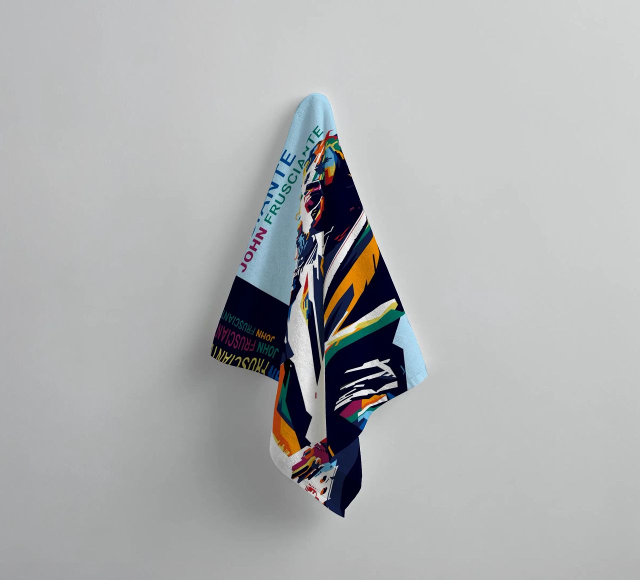 John AF Style WPAP towel by SW Artwork