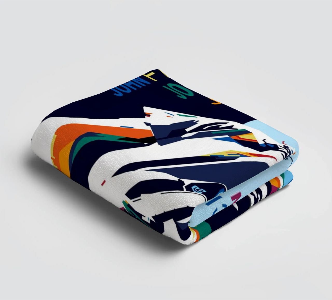 John AF Style WPAP towel by SW Artwork
