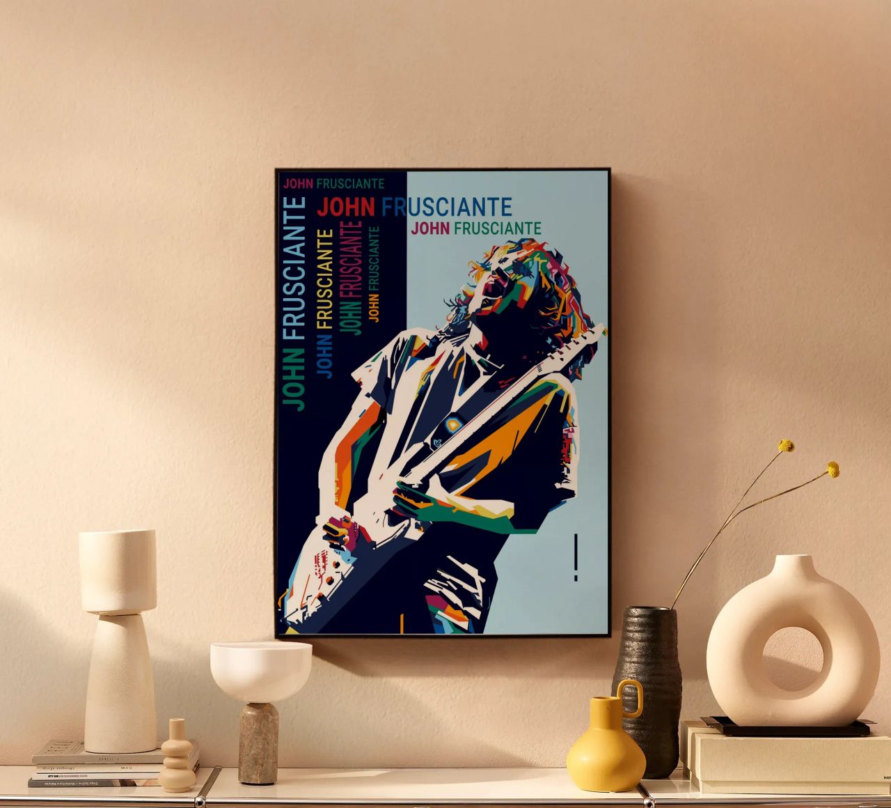 John AF Style WPAP plexiglass da SW Artwork
