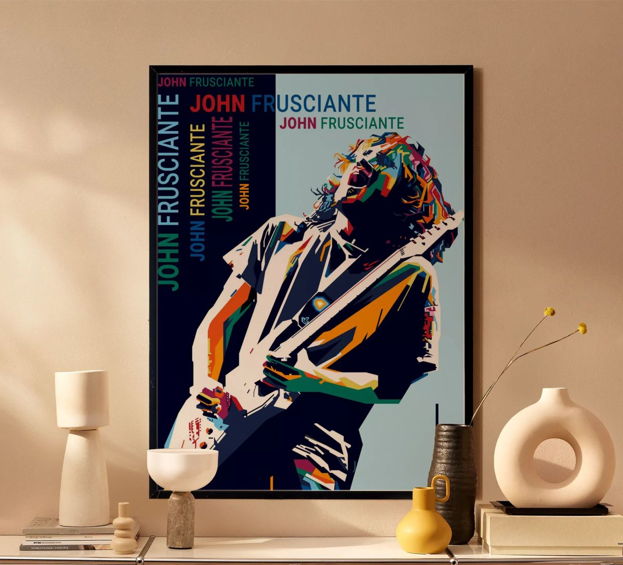 John AF Style WPAP poster by SW Artwork