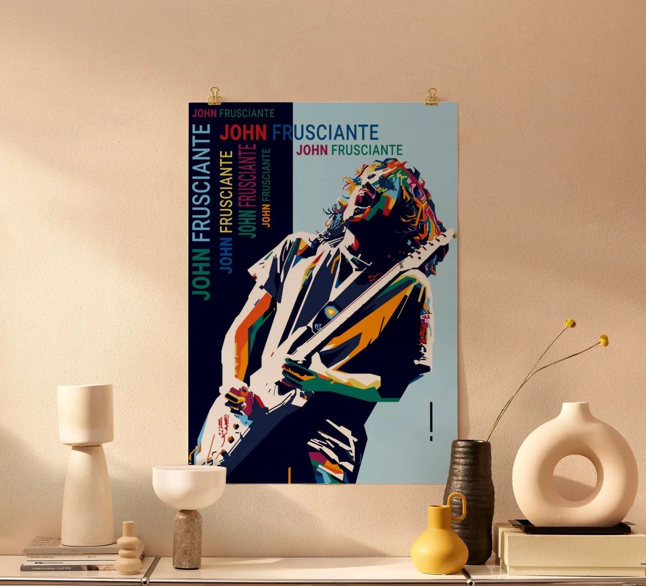 John AF Style WPAP poster by SW Artwork