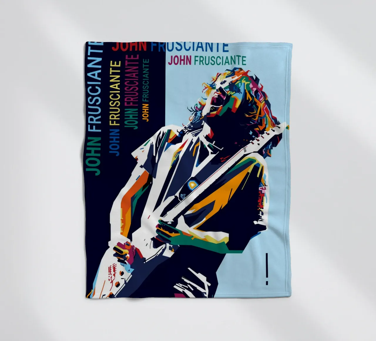 John AF Style WPAP fleece blanket by SW Artwork