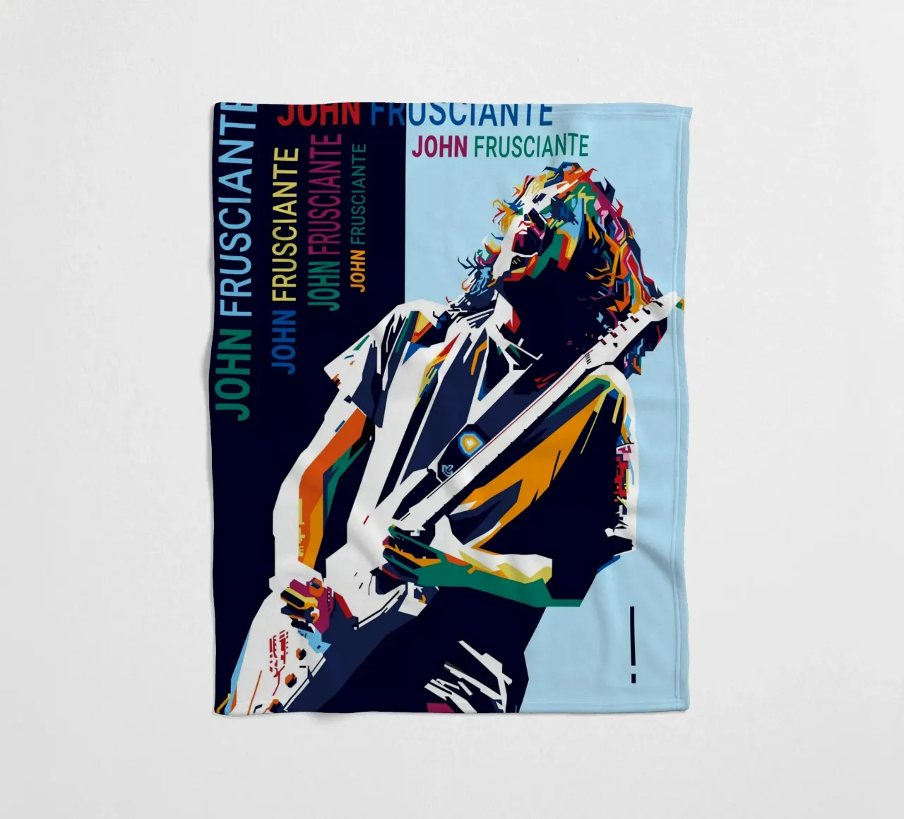 John AF Style WPAP fleece blanket by SW Artwork