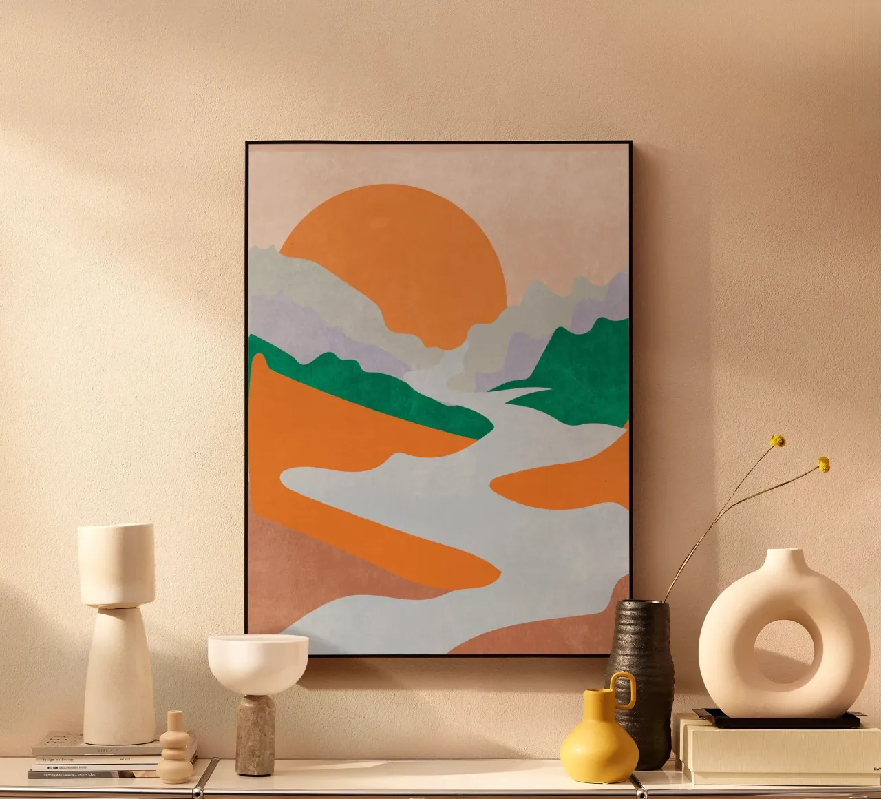 River Sunset plexiglass da artshop