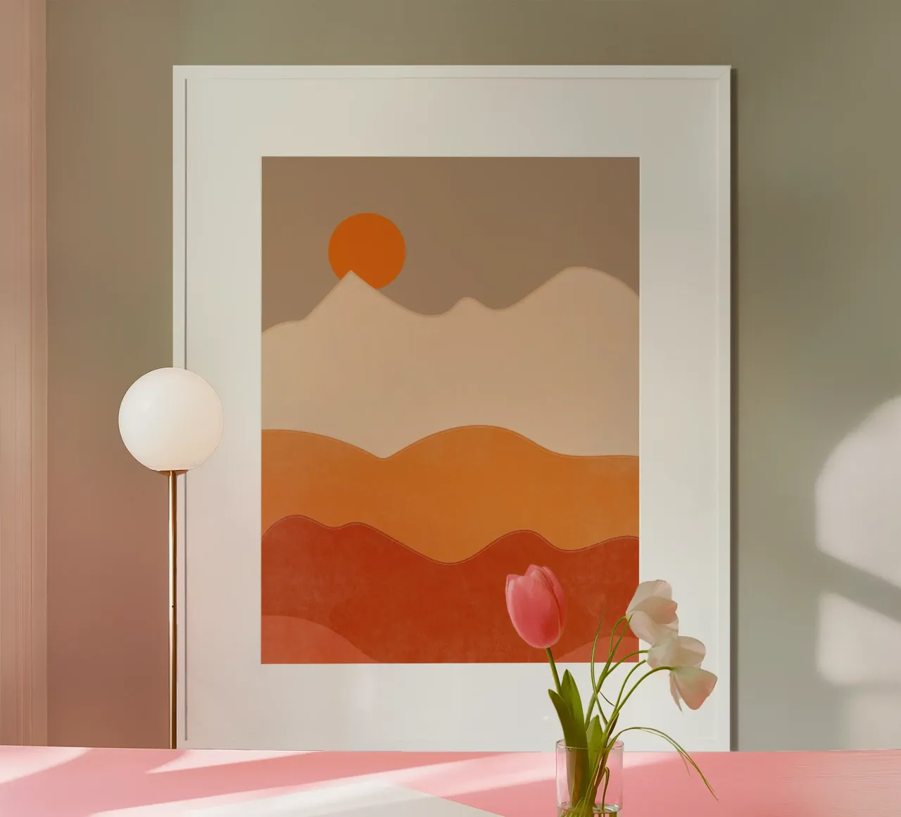 Desert Dusk poster da artshop