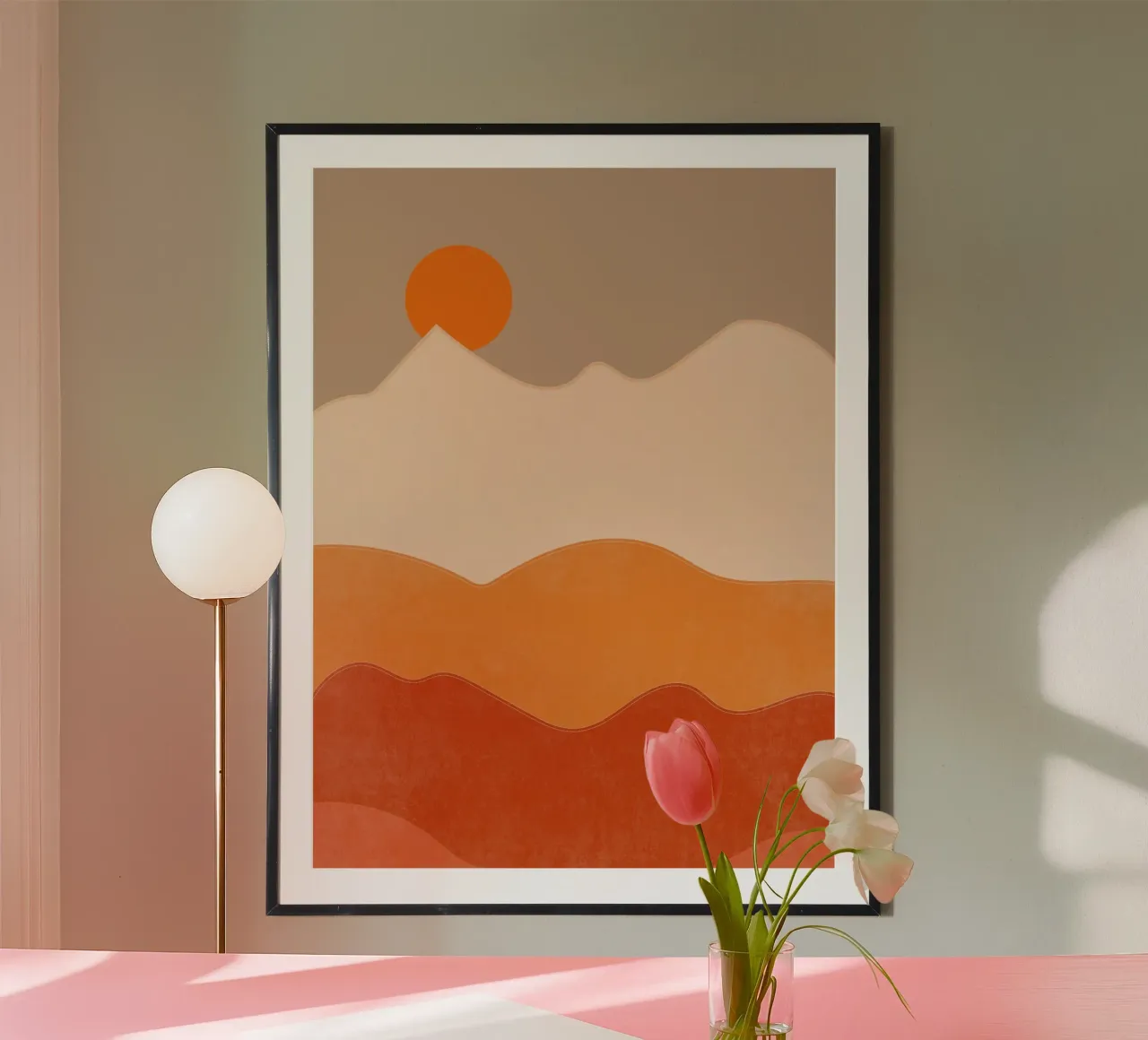 Desert Dusk poster da artshop