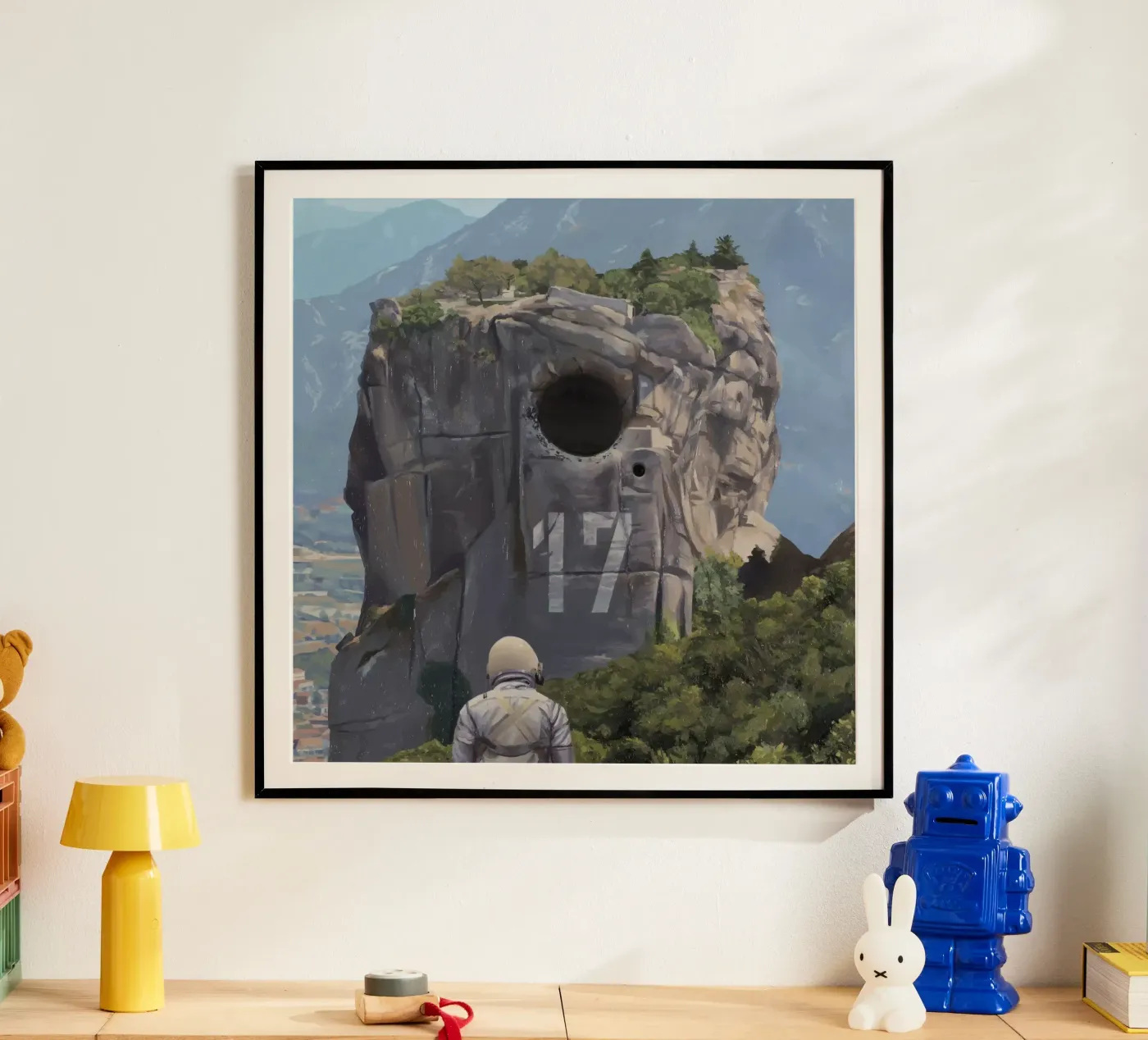 Number 17 poster by Scott Listfield