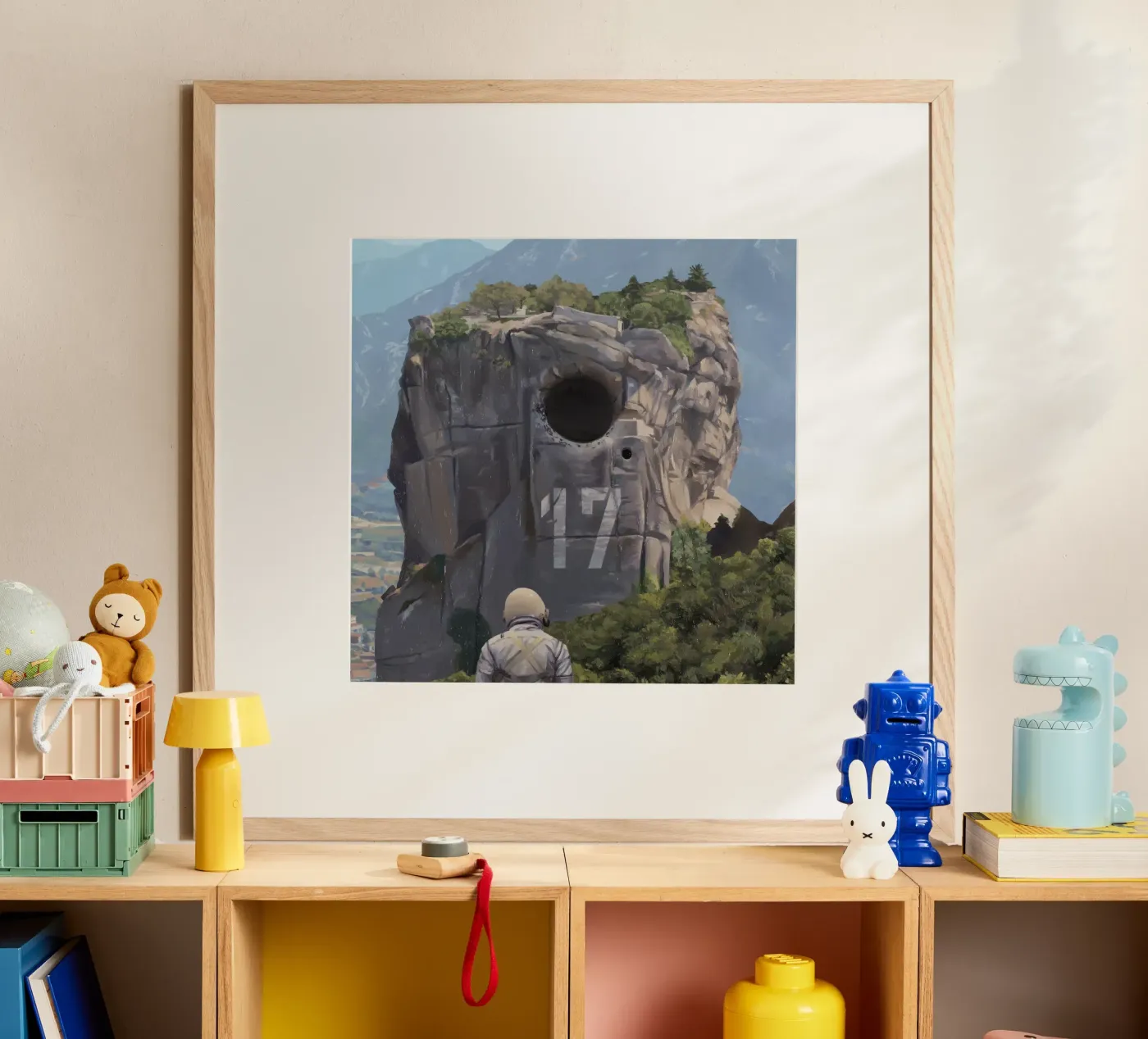 Number 17 poster by Scott Listfield